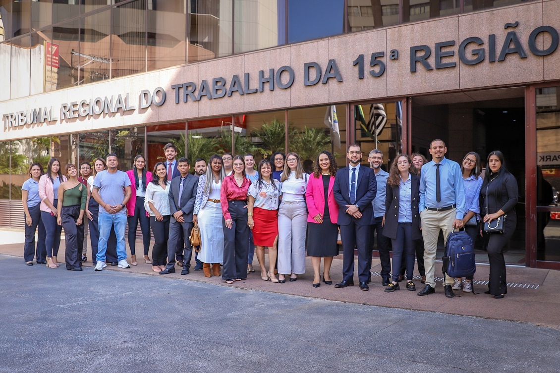 No momento, você está visualizando Estudantes de Direito de Indaiatuba e Campinas visitam sede do TRT-15