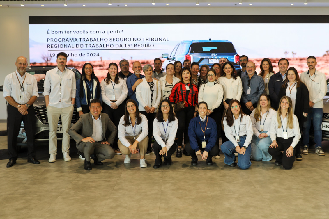 No momento, você está visualizando Magistrados do TRT-15 visitam fábrica da Hyundai em Piracicaba