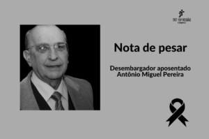 Leia mais sobre o artigo TRT-15 lamenta morte do desembargador aposentado Antônio Miguel Pereira