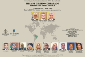 Leia mais sobre o artigo Mesa de Direito Comparado Brasil-Angola debate greve, direitos trabalhistas, direitos humanos e inclusão social