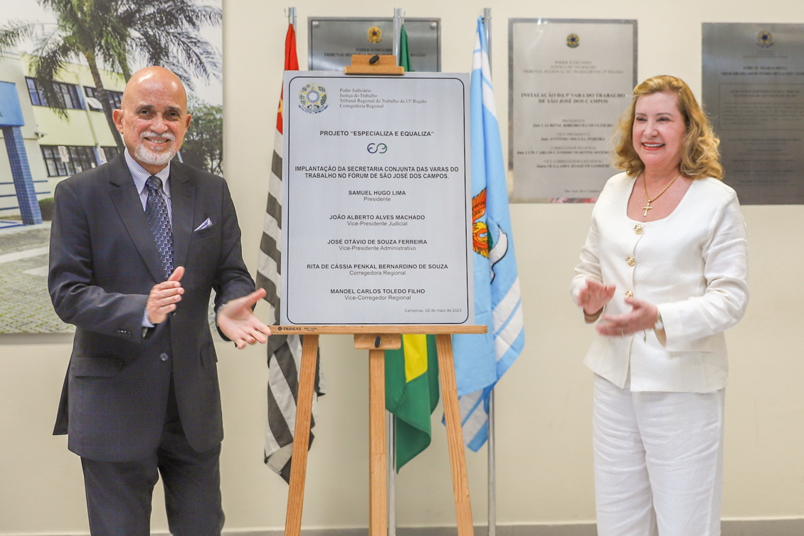 No momento, você está visualizando Especializa & Equaliza: Secretaria Conjunta é inaugurada no Fórum Trabalhista de São José dos Campos