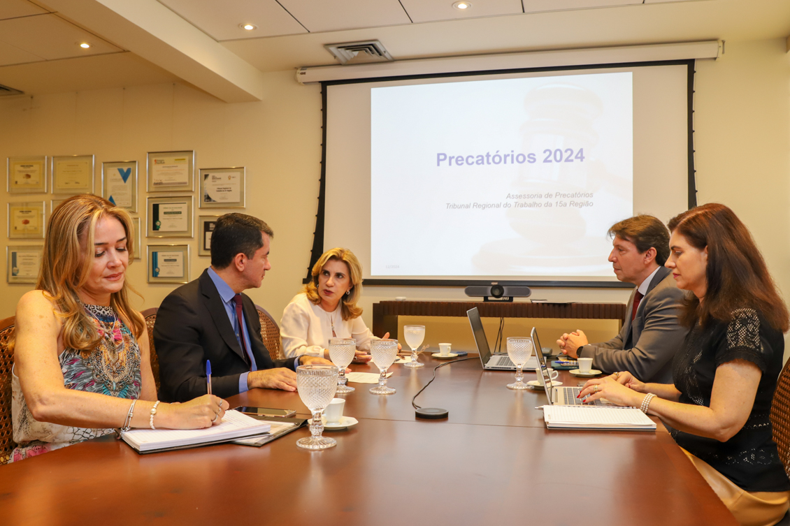 No momento, você está visualizando Assessoria de Precatórios apresenta balanço anual à Presidência