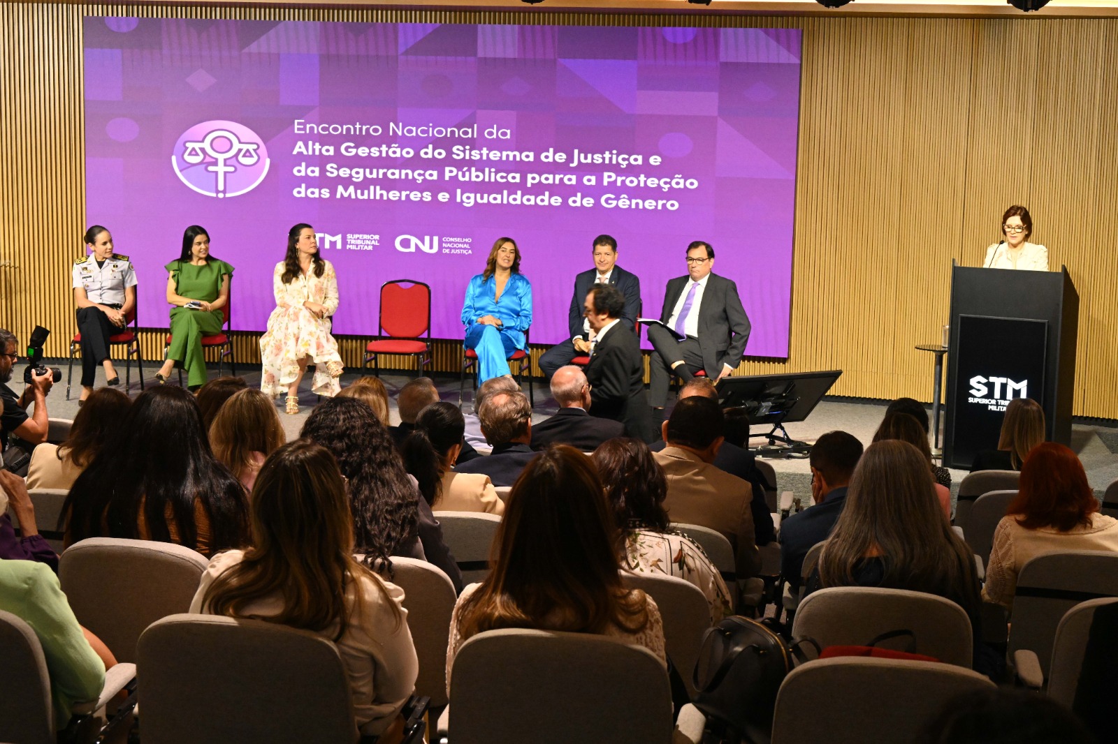 No momento, você está visualizando TRT-15 participa de encontro nacional promovido pelo CNJ e STM para fortalecer proteção às mulheres e equidade de gênero