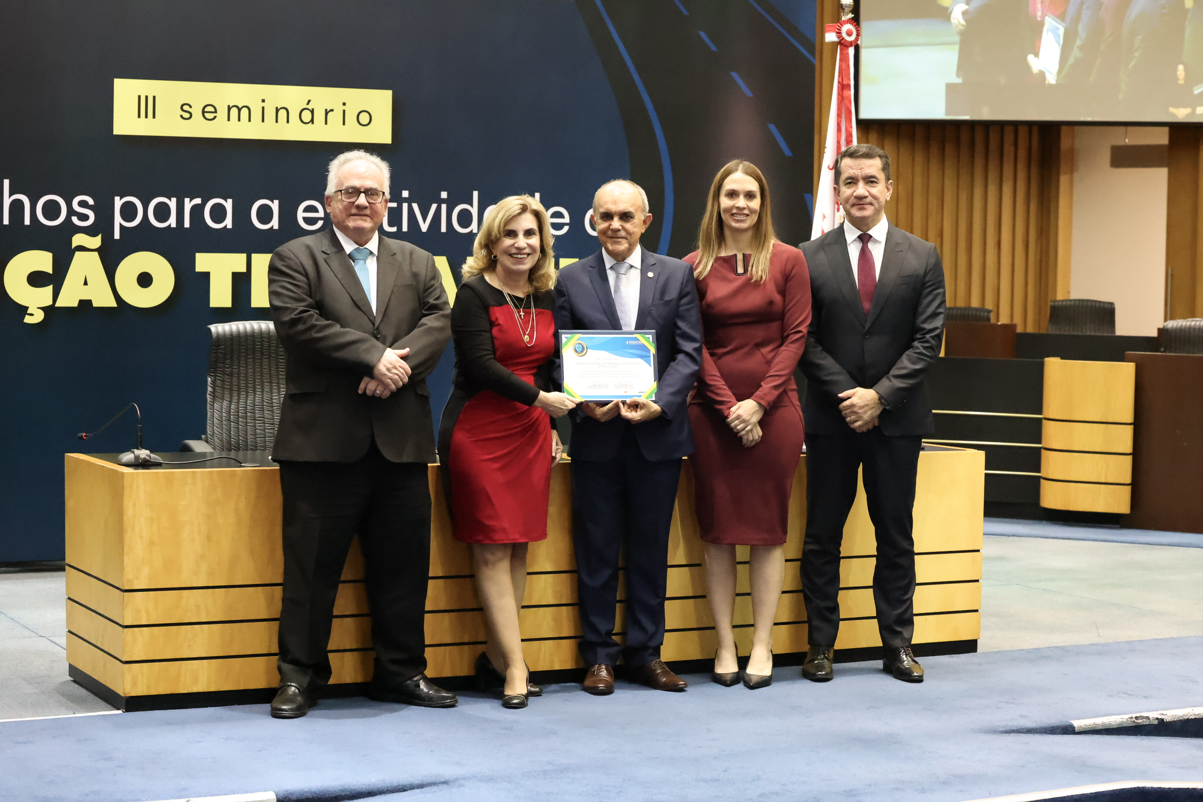 No momento, você está visualizando TRT-15 garante primeiro lugar em Efetividade da Execução Trabalhista e é premiado pelo CSJT