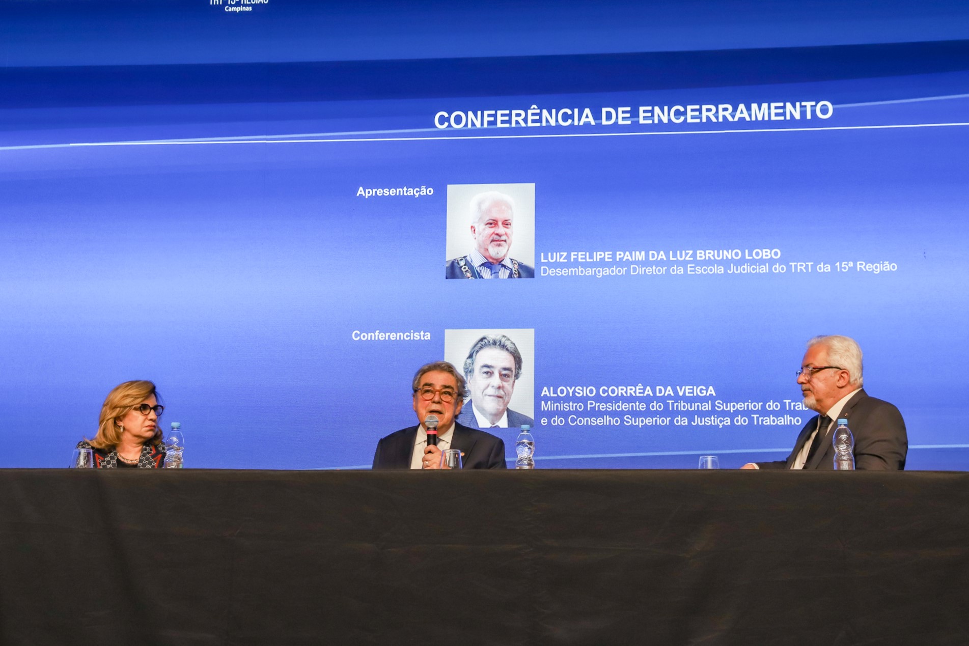No momento, você está visualizando “Sistema de precedentes é quebra de paradigmas para a JT do século XXI”, afirma ministro Aloysio Corrêa da Veiga no encerramento do 25º Congresso