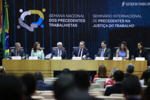 Leia mais sobre o artigo TRT-15 apresenta boas práticas em gestão de precedentes durante Seminário Internacional