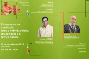 Leia mais sobre o artigo EJud-15 promove palestra sobre ética e moral na atualidade