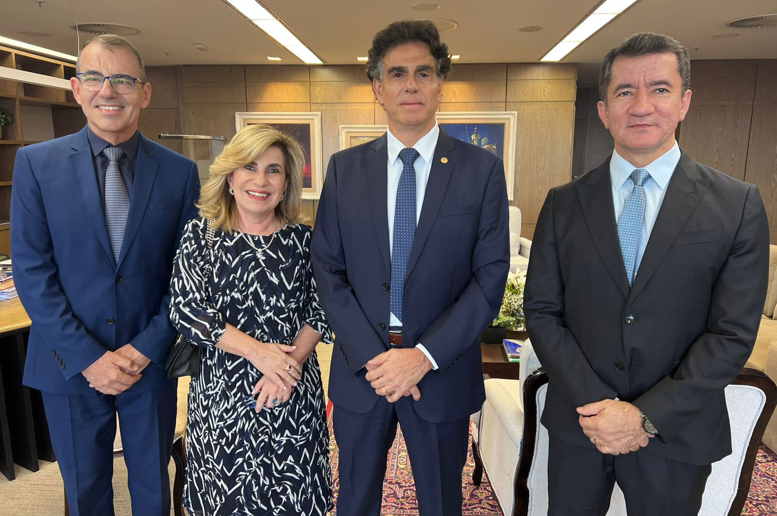 No momento, você está visualizando Comitiva do TRT-15 acompanha posse da nova direção do TST em Brasília