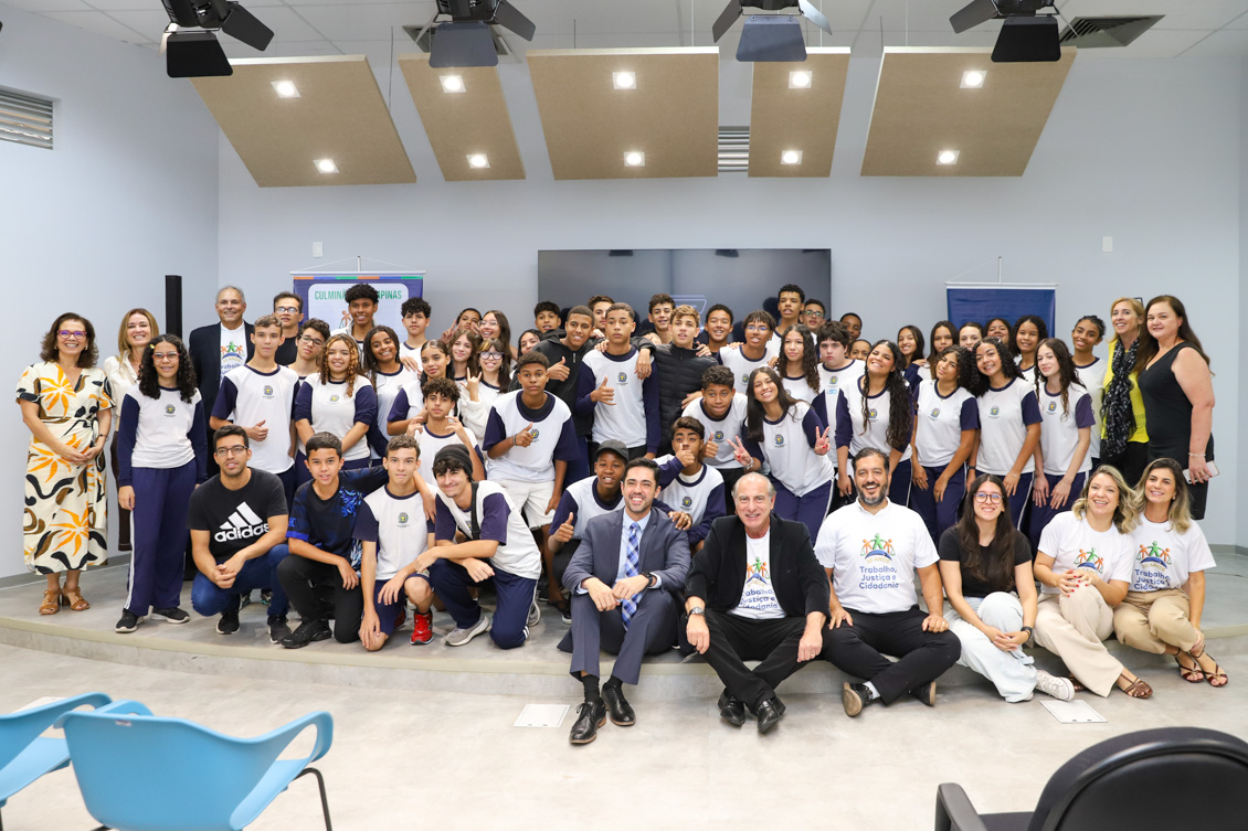 No momento, você está visualizando Culminância TJC: evento com alunos da rede pública debate importância do trabalho e sustentabilidade