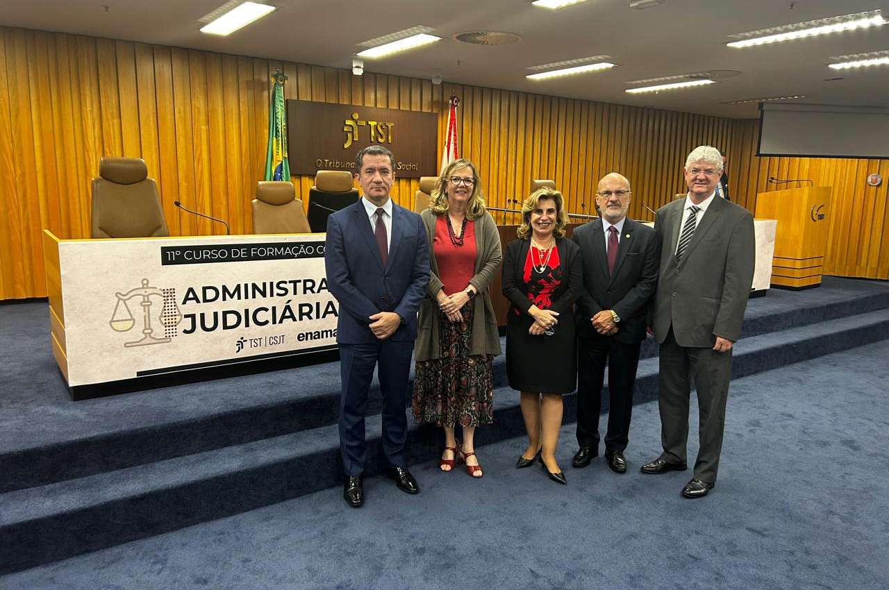 No momento, você está visualizando Membros da administração do TRT-15 participam do 11º Curso de Formação Continuada sobre Administração Judiciária