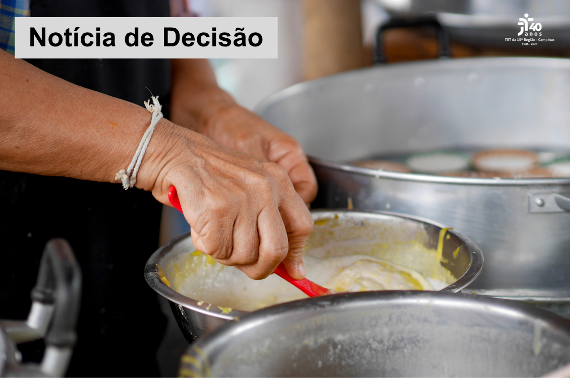 No momento, você está visualizando Exposição a calor acima do limite garante adicional de insalubridade a merendeira