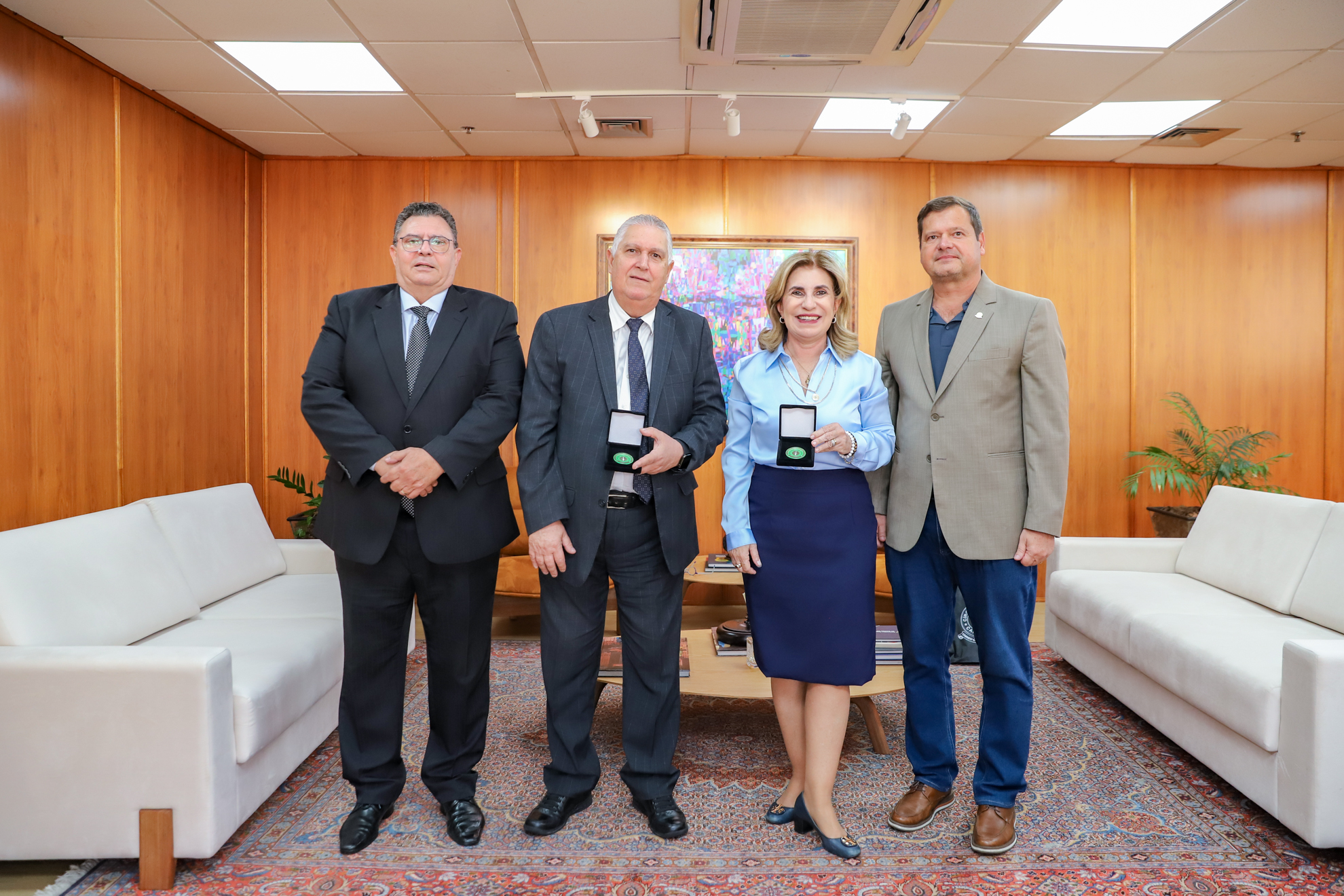 No momento, você está visualizando TRT-15 recebe representantes do Círculo Militar de Campinas