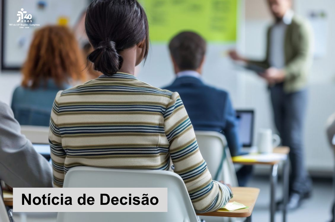 No momento, você está visualizando Mantida justa causa de professor acusado de desrespeito e assédio a adolescente