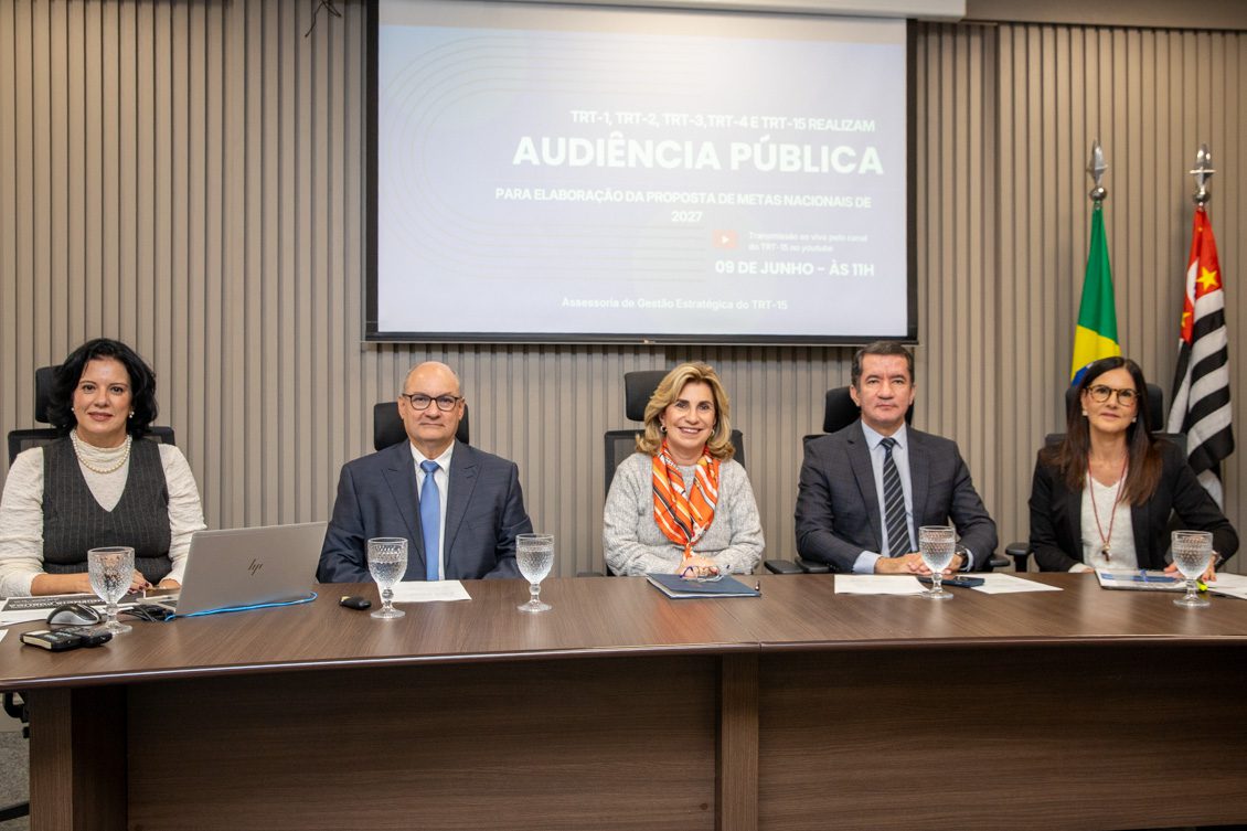 No momento, você está visualizando Tribunais de grande porte se unem para realização de audiência pública sobre as Metas Nacionais de 2027