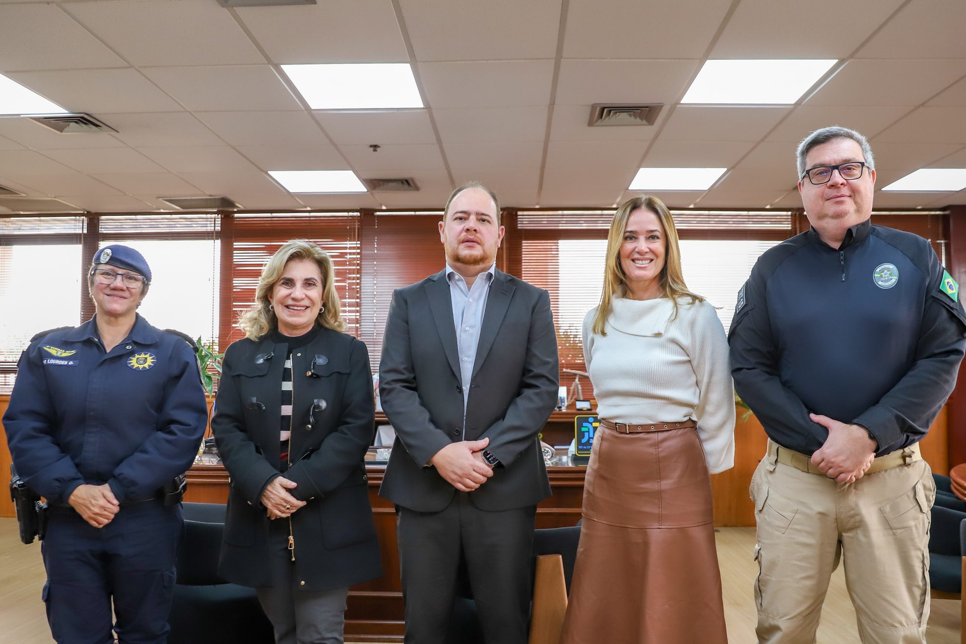No momento, você está visualizando Presidência do TRT-15 recebe visita de representantes da Segurança Pública de Campinas