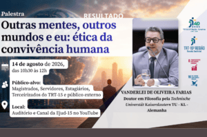 Leia mais sobre o artigo TRT-15 promove palestra sobre ética e convivência nas relações humanas