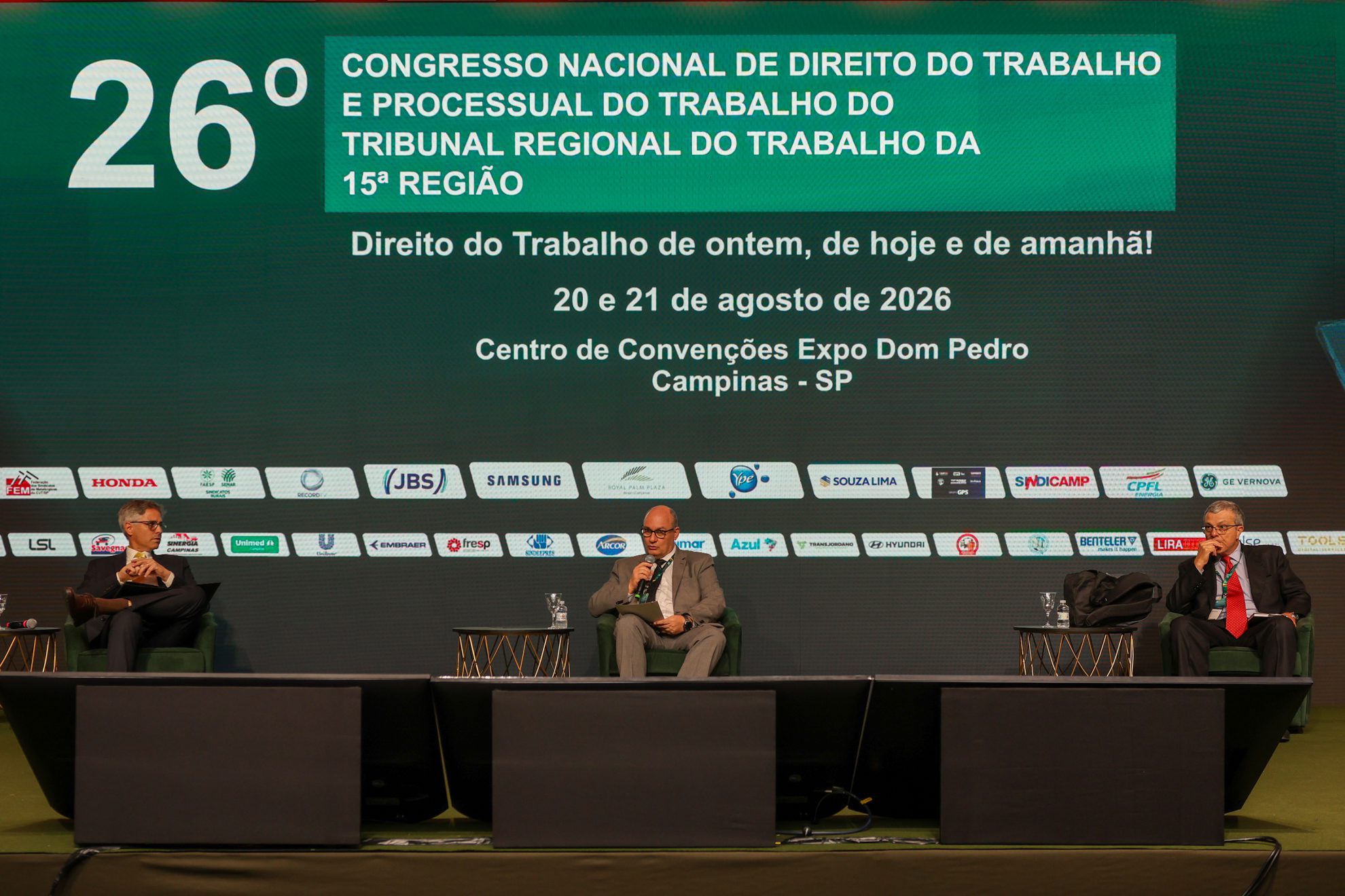 No momento, você está visualizando Admissibilidade do recurso de revista é tema do segundo painel do 26º Congresso do TRT-15