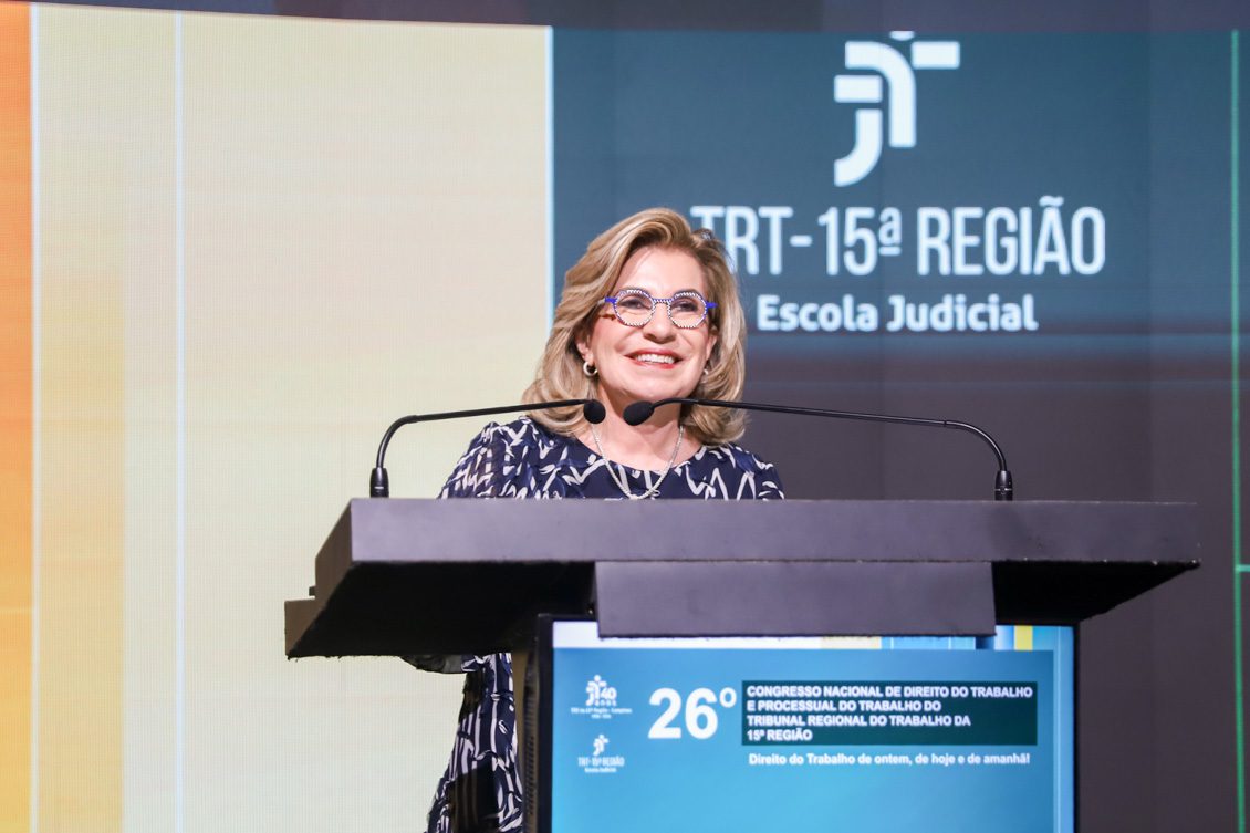 No momento, você está visualizando Renovação e compromisso com a Justiça do Trabalho marcam mensagem final do 26º Congresso
