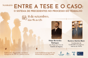 Leia mais sobre o artigo Seminário na EJud-15 debate a aplicação e os impactos do sistema de precedentes na Justiça do Trabalho