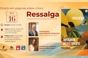 Leia mais sobre o artigo EJud-15 promove debate sobre o livro “Ressalga” no projeto Direito em Páginas 
