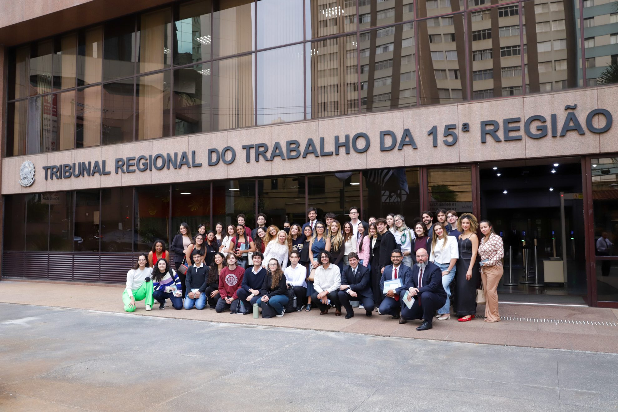 No momento, você está visualizando TRT-15 recebe visita de estudantes da USF, USP e PUC-SP